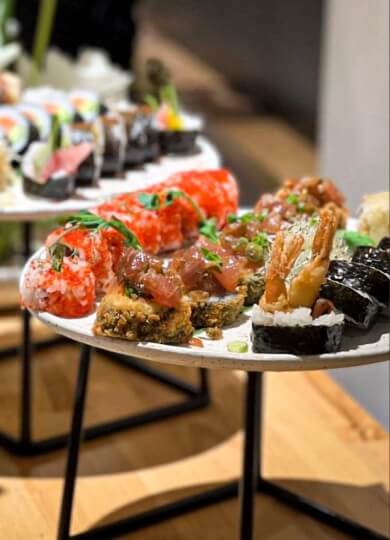 Sushi catering